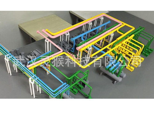 3D打印制作復雜工業管道模型效果展示